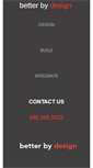 Mobile Screenshot of betterbydesign.com