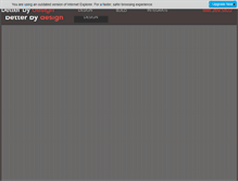 Tablet Screenshot of betterbydesign.com